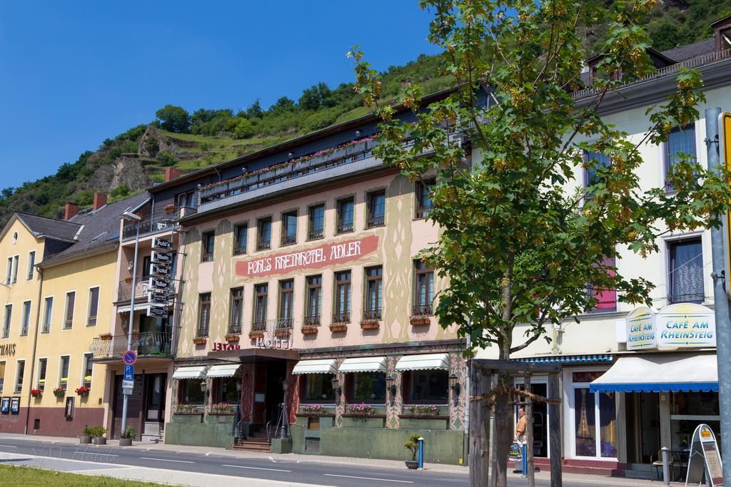 Pohl'S Rheinhotel Adler ซังคท์โกอาร์สเฮาเซิน ภายนอก รูปภาพ