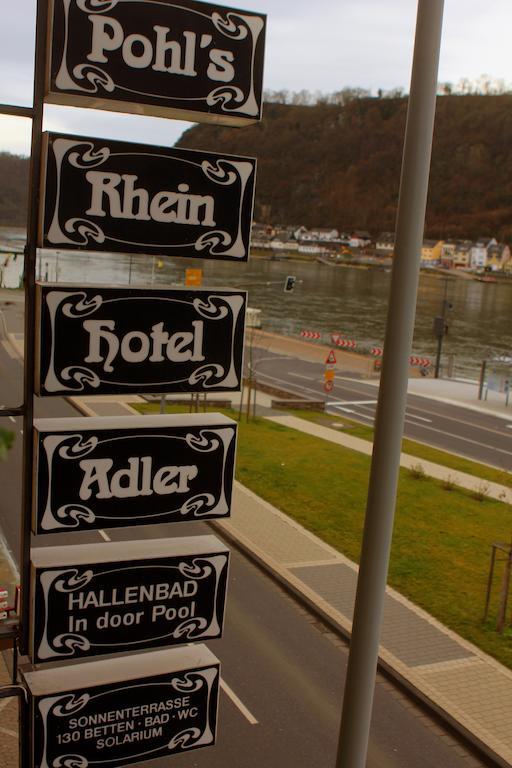 Pohl'S Rheinhotel Adler ซังคท์โกอาร์สเฮาเซิน ภายนอก รูปภาพ